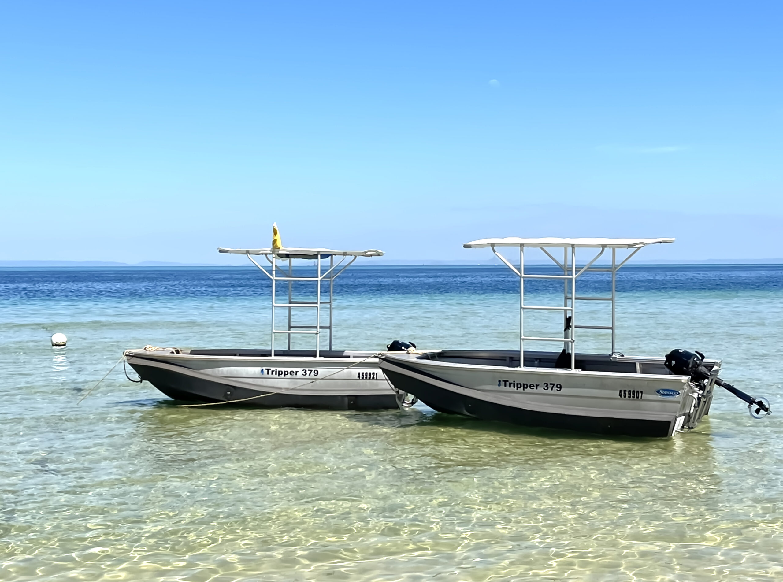 Hire boats (Holiday Letting at Tangalooma Wild Dolphin Resort on Beautiful Moreton Island)